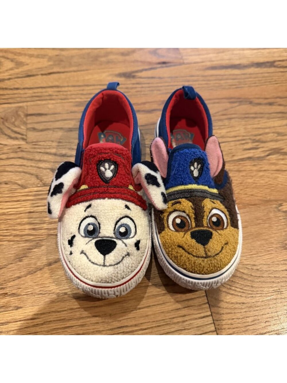 Paw Patrol Kids Shoes Chase & Marshall Slip On Size 10
